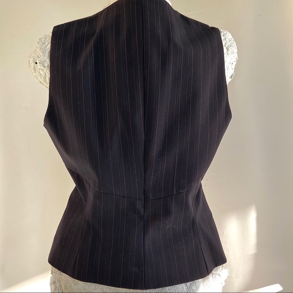 INC Concepts Brown Vest Brown Button Front - Picture 8 of 12